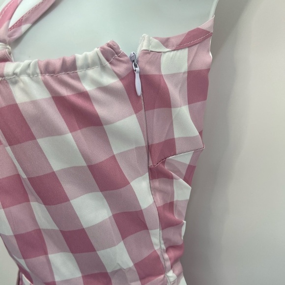 - Retro Pearls Barbie Gingham Dress - Size 2XL, NWOT - Picture 5 of 5